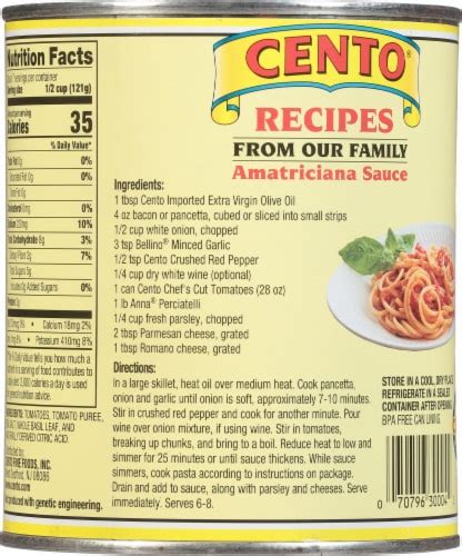 Cento® Chefs Cut™ Tomatoes 28 Oz Fred Meyer