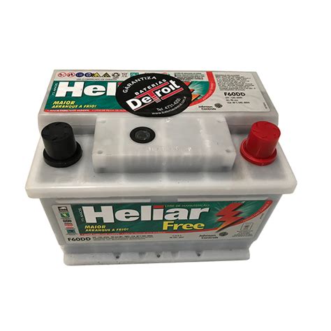 Batería Heliar 12v85Ah modelo HE75PD Baterías Detroit