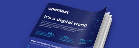 Enterprise Information Management Eim Opentext