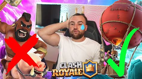 Je Change Enfin De Deck Sur Clash Royale Youtube