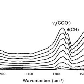 In Situ IRAS Spectra For A Patterned Sample Exposed To 100 Ppb Formic