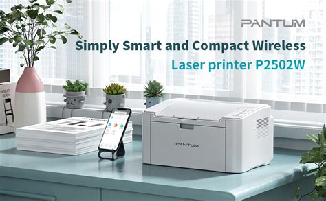 Amazon.com: Pantum P2502W Wireless Small Laser Printer Monochrome ...