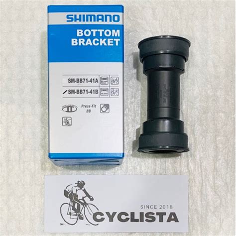 SHIMANO SM BB71 41A 41B Hollowtech II Press Fit Bottom Bracket Shopee