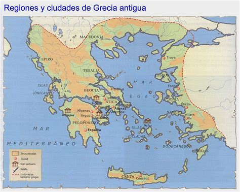 Mapa De Grecia Insular