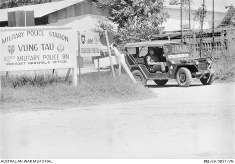 Vung Tau South Vietnam 1969 12 A Joint Australian American And Vietnamese Military Police