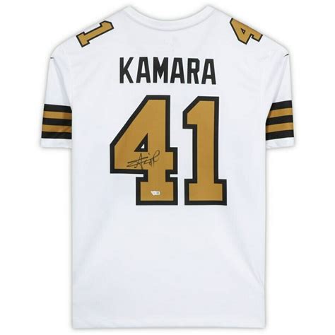 Alvin Kamara Signed Saints Jersey (Fanatics Hologram) | Pristine Auction