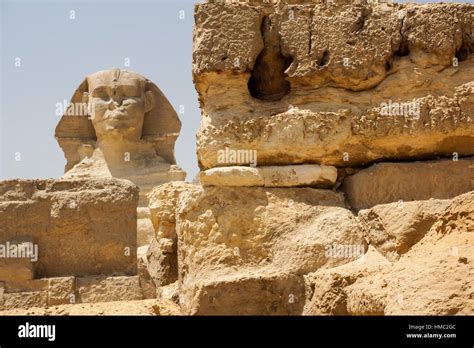 The Sphinx Giza Fotos Und Bildmaterial In Hoher Aufl Sung Alamy