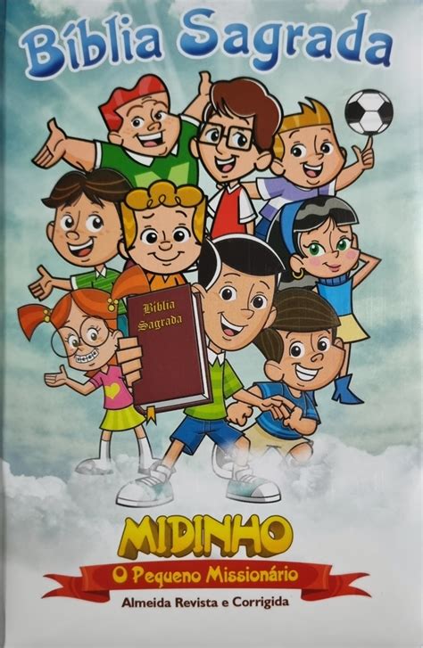 Biblia Midinho O Pequeno Mission Rio Capa Almofadada Livraria