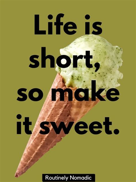 Sweet Ice Cream Captions With Quotes And Puns Routinely Nomadic