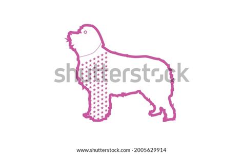 Dog Line Artvector Illustration Sketch Art Stock Vector (Royalty Free ...