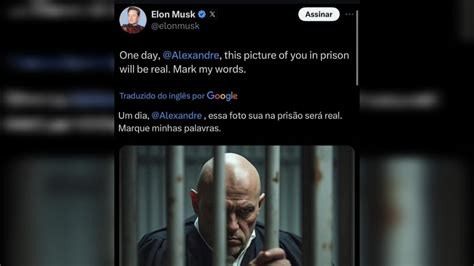 Elon Musk Ataca Alexandre De Moraes Ap S Intima O Sua Pris O Ser Real