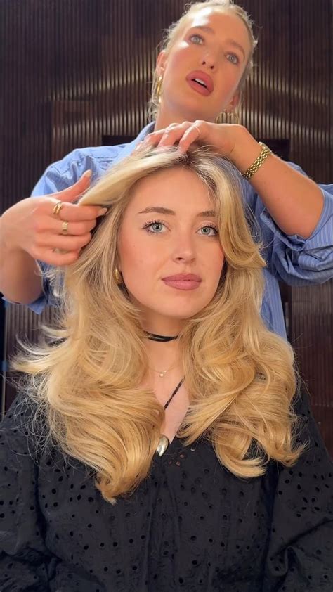 HERSHESONS On Instagram Creamy Blonde And Butterfly Cut For Joanalefebvre Colour