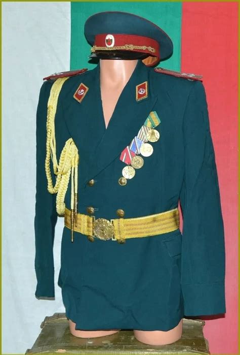 Soviet Bulgaria Infantry officer Parade Uniform by UniformEnjoyer on ...