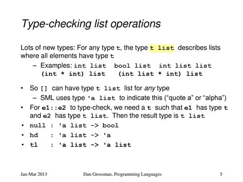 programming languages  grossman
