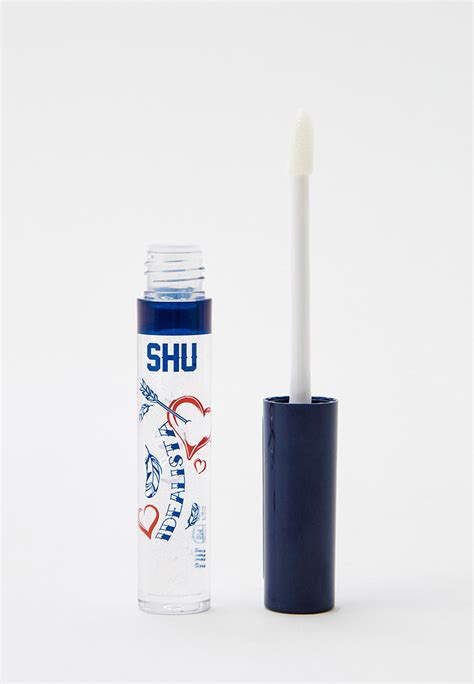 Блеск для губ Shu Cosmetics с шиммером, цвет: серебряный, RTLACE849501 ...