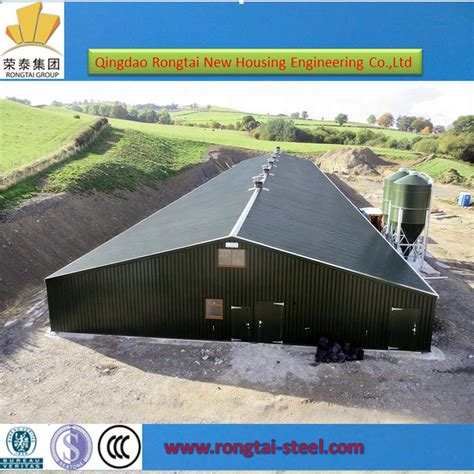 Prefabricated Steel Structure Chicken House For Poultry Farm China