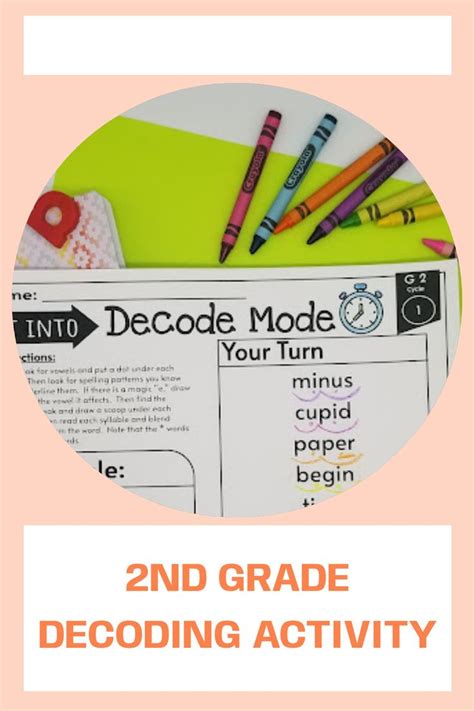 Nd G Phonics Decoding Worksheets El Skills Block Fluency Centers