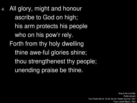 O Lord Thou Hast Ascended On High In Might To Reign Captivity Thou