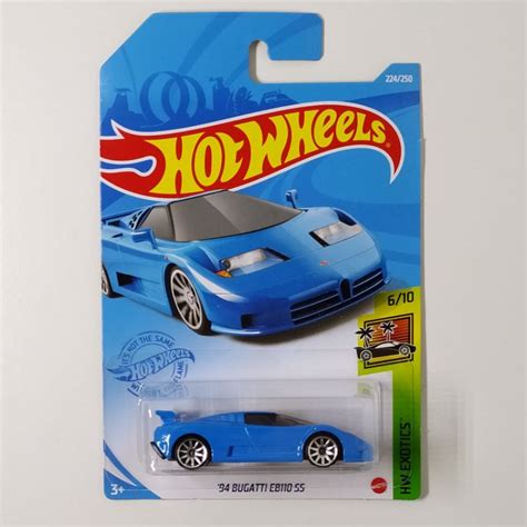 Hot Wheels Bugatti Eb Ss Hw Exotics Shopee Brasil