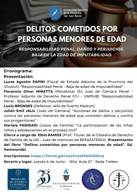 DELITOS COMETIDOS POR PERSONAS MENORES DE EDAD RESPONSABILIDAD PENAL