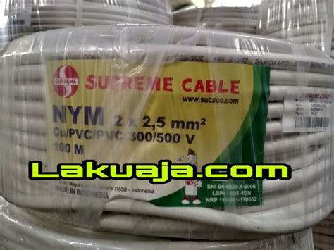 Kabel NYM 2x2 5 Mm SUPREME Kabel Tunggal Lakuaja