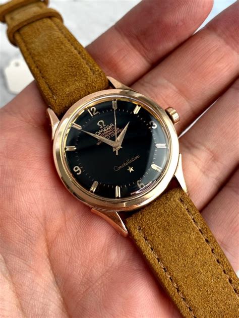 Omega Constellation Automatik Chronometer Black Restored Dial