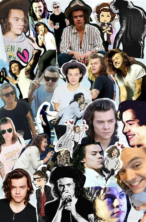 Harry Styles Collage Wallpapers Wallpaper Cave