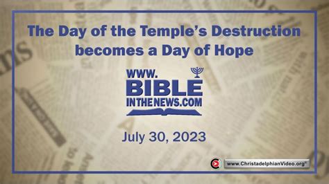 The Day Of The Temples Destruction Becomes A Day Of Hope Jews Unite