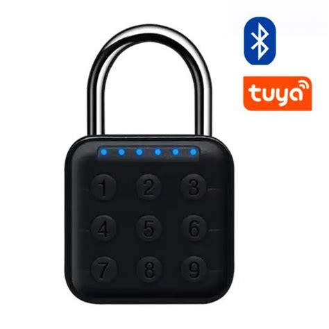 Cadenas à Empreinte Digitale Bluetooth Tuya Avec Code PIN système De