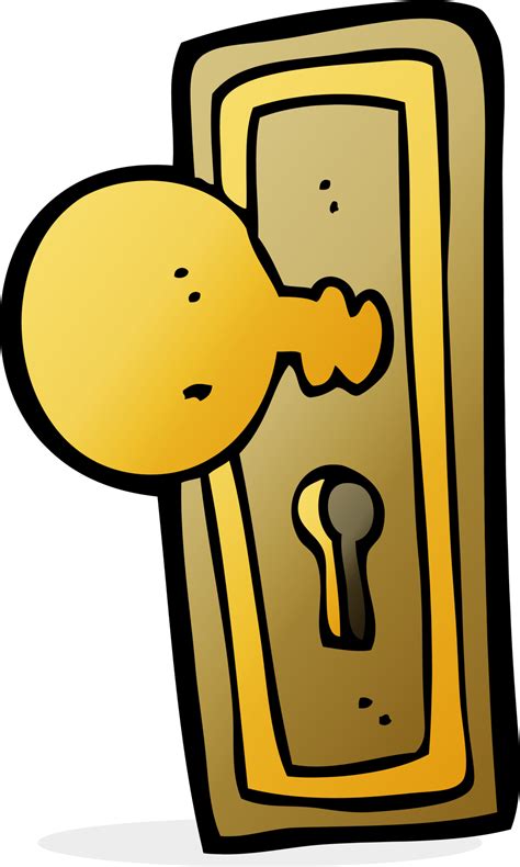 Cartoon Door Knob Png