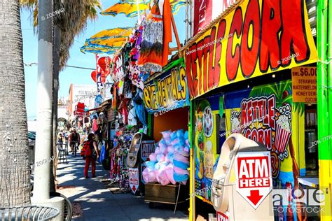 Venice Beach Boardwalk, Stock Photo, Picture And Rights Managed Image. Pic. ZON-7778155 ...