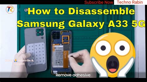 How To Disassemble Samsung Galaxy A33 5G YouTube