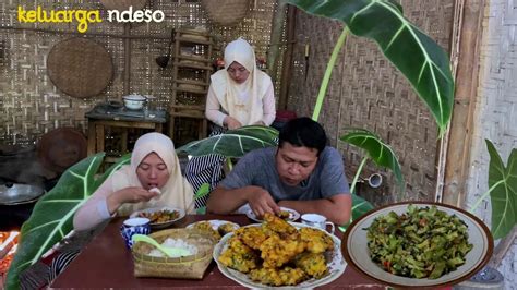 Masak Di Desa Tumis Pedas Kecipir Bakwan Jagung Nikmat Nya Nagih