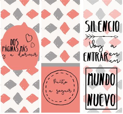 Puntos De Libro Para Descargar E Imprimir Gratis Separador De Libros