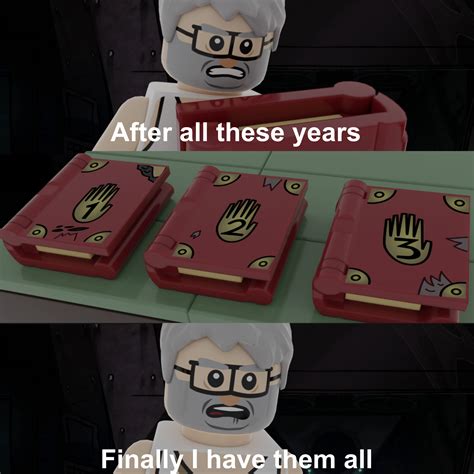 LEGO Gravity Falls meme template : r/just2good