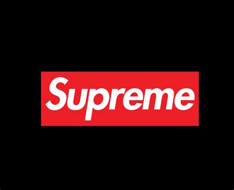 Supreme Brand Logo Symbol Clothes Design Icon Abstract Vector ...