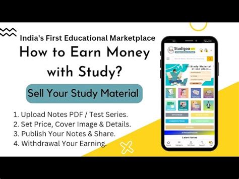 How To Sell Study Notes On Online Use Of Mobile Phone Sell Study