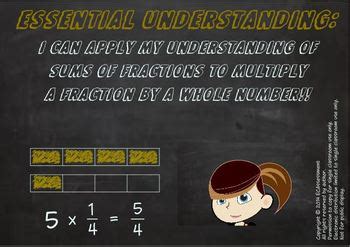 Multiplying Fractions 4 NF 4 Digital Math Lesson By Math Technologist