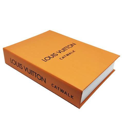 Caixa Livro Decorativa M Dia X X Louis Vuitton Laranja