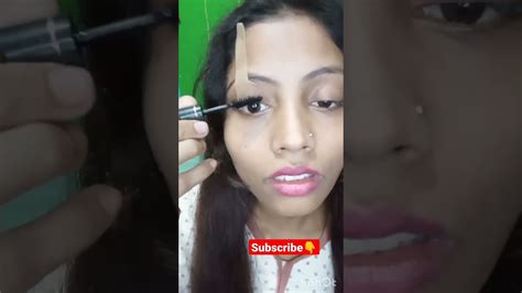 Testing Viral Mascara Hack 😱🤯 Or Shorts Shortvideo Viralhacks