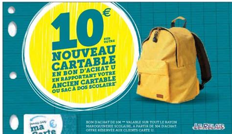 Promo Cartable Chez Super U Icatalogue Fr