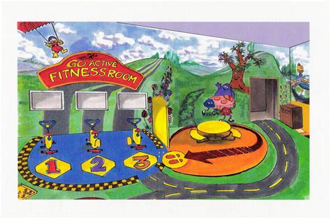 Mcdonalds Playroom Concept 3 Jody Nilsen Illustration Jody Nilsen