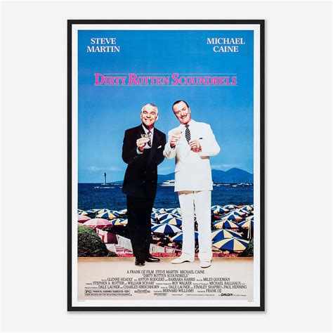 Dirty Rotten Scoundrels Movie Poster, Dirty Rotten Scoundrels Poster for Gift - Citiesbox