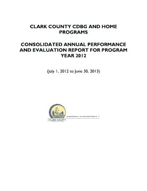 Fillable Online Clark Wa Clark County Cdbg And Home Programs