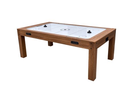 Table à Manger Multi Jeux 7ft Billard Air Hockey Et Ping Pong