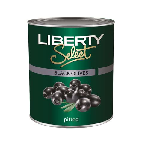 Liberty Select Olives Black Pitted Bounty Foods