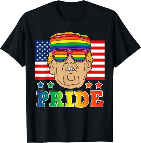 Trump Lgbt Gay Pride Month Lesbian Bisexual Transgender Tee T Shirt Walmart