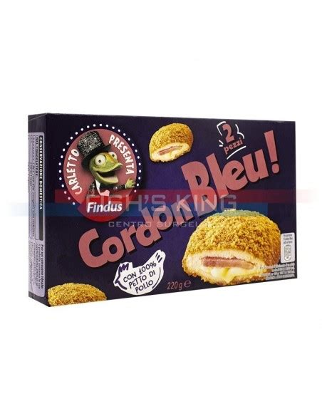 Cordon Bleu Surgelati Confezione Da 220 Gr Con 2 Pezzi Impanati Findus