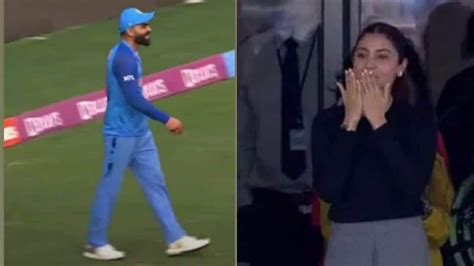 Anushka Sharma Reacts To Virat Kohli S Stunning One Handed Catch In