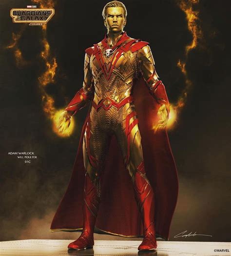 Agente de Marvel on Twitter Diseño conceptual de Adam Warlock para